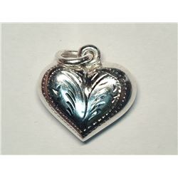 12) STERLING SILVER PENDANT
