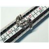Image 1 : 75) STERLING SILVER MARCASITE RING