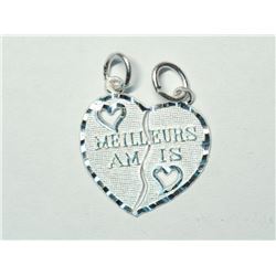 74) STERLING SILVER PENDANT