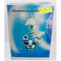 GEOMANCY FOUNTAIN & LAMP