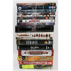 LOT OF ASSORTED DVDS INCLUDING CSI SEASON 7,