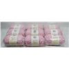Image 1 : LOT OF 9 BERNAT BABY BLANKET YARN 100G PINK TWIST