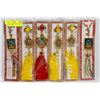 Image 1 : LOT OF 6 ASIAN THEMED HANGING DECORATIONS