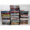 Image 1 : BOX OF 80 DVDS MOVIES .