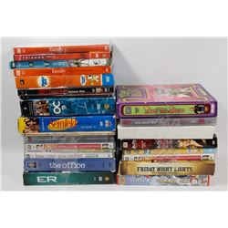 BOX OF 24 TV SERIES DVD MOVIES