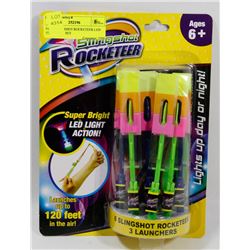 NEW SLINGSHOT ROCKETEER LED SLINGSHOT SET
