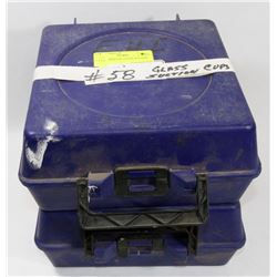 58) COMMERCIAL GLASS SUCTION CUPS.