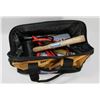 Image 1 : DEWALT BAG WITH CONTENTS INCLUDING BOOSTER CABLES