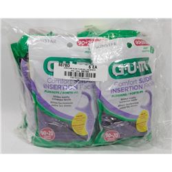 BAG OF G.U.M. COMFORT SLIDE FLOSSERS