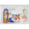 Image 1 : BAG OF ASSORTED BARS OF SOAP AND BODY WASH