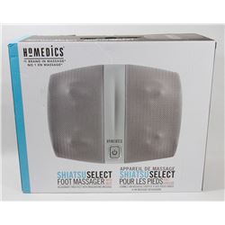 NEW IN BOX  SHIATSU SELECT FOOT MASSAGER WITH HEAT