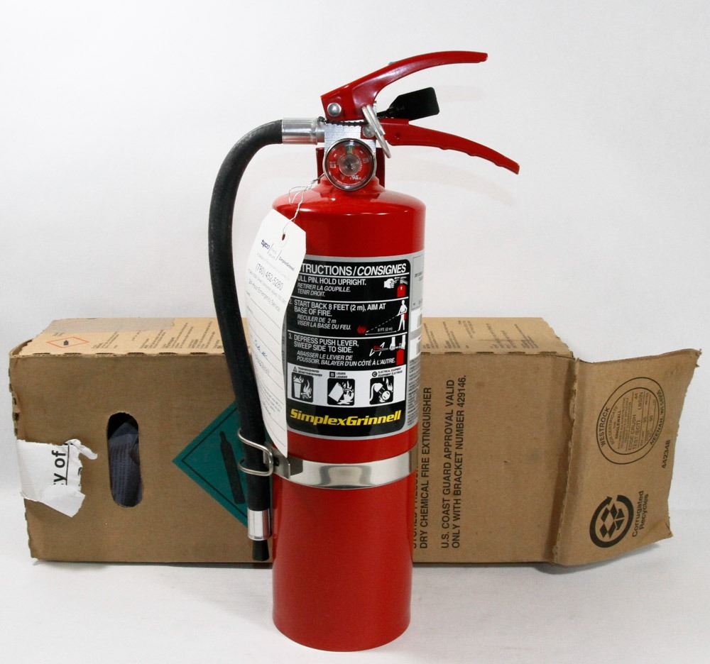 SIMPLEX GRINNEL FIRE EXTINGUISHER NEW Kastner Auctions