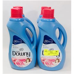 LOT OF 4 ULTRA DOWNY FABRIC CONDITIONER
