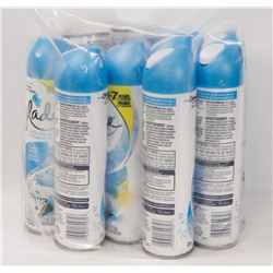 BAG OF GLADE AIR FRESHENERS CLEAN LINEN SCENT