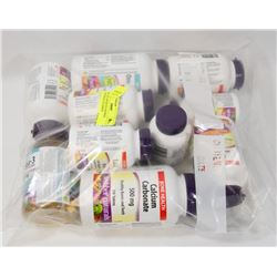 BAG OF ASSORTED WEBBER NATURALS VITAMINS