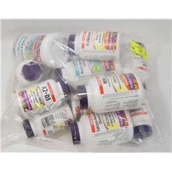 BAG OF ASSORTED WEBBER NATURALS VITAMINS