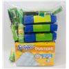 Image 1 : BAG OF MISC INCL SWIFFER DUSTERS, GAIN LINT