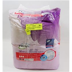 2 PACKS OF LARGE SIZE STYLISH TENA FOR WOMEN