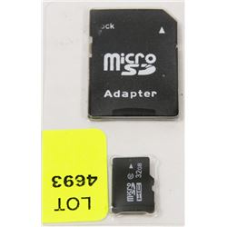 NEW 32GB MICRO SD CARD WITH ADAPTOR