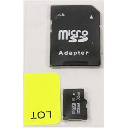 NEW 32GB MICRO SD CARD WITH ADAPTOR
