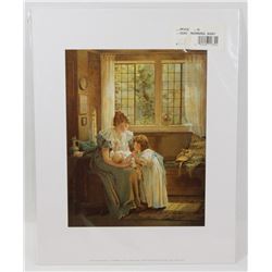 "GOOD MORNING BABY" LITHOGRAPH