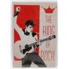 Image 1 : RETRO STYLE THE KING OF ROCK METAL SIGN