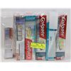 Image 1 : BAG OF ASSORTED COLGATE TOOTHPASTES