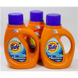 LOT OF 3 TIDE COLDWATER CLEAN DETERGENTS