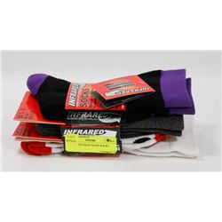 3PK LADIES HEAT WAVE SOCKS