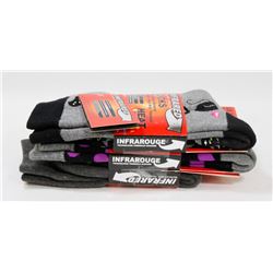 3PK LADIES HEAT WAVE SOCKS