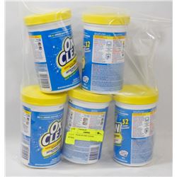 5 BOTTLES OF OXY CLEAN