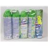 Image 1 : BAG OF 5 LYSOL AIR FRESHENERS