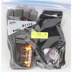 2PK MENS HEAT WAVE TEXTING GLOVES
