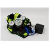 Image 1 : 6000 LUMEN TACTICAL  LED HEADLAMP WITH LITHIUM ION