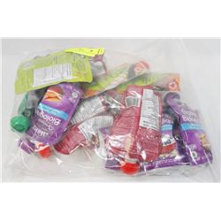 BAG OF HEINZ ORGANIC BABY FOOD PUREES