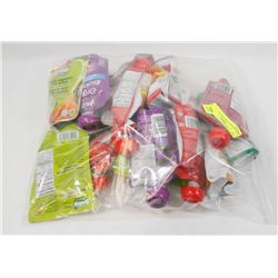 BAG OF HEINZ ORGANIC BABY FOOD PUREES
