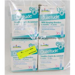 4 PACKS OF QUIETUDE MILD SLEEPING DISORDER