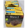 Image 1 : 4 BOXES OF FIBRE 1 BROWNIES