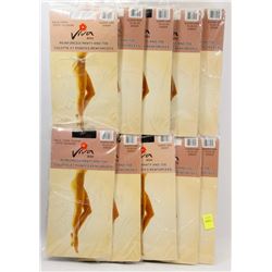 BUNDLE OF 10 ASSORTED PLUS SIZE PANTYHOSE