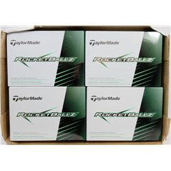 FLAT TAYLORMADE ROCKETBALLZ  RECLAIMED GOLF BALLS