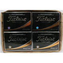 FLAT TITLEIST PRO V1 RECLAIMED GOLF BALLS