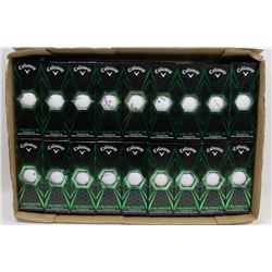 FLAT CALLAWAY HEXBRITE RECLAIMED GOLF BALLS