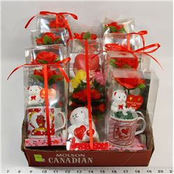 FLAT OF ASSORTED VALENTINES DAY GIFTS
