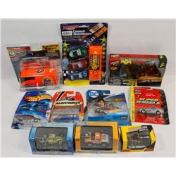 FLAT OF SEALED DIE CAST VEHICLES