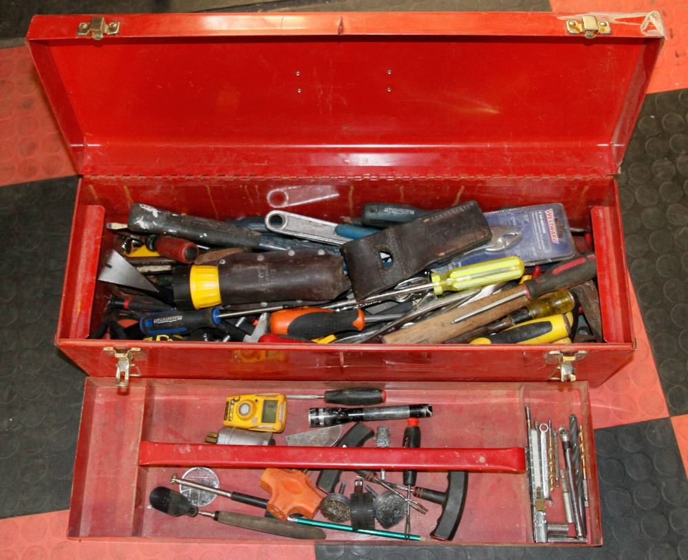 TOOL BOX FULL OF TOOLS Kastner Auctions