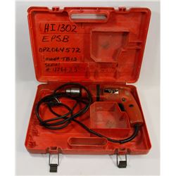 HILTI TB213 CORDED DRILL