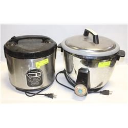 LOT OF 2  USED RICE COOKERS