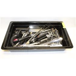 TONGS, KNIVES, SHARPENERS & MORE