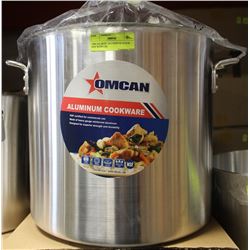 OMCAN 30 QT ALUMINUM STOCK POT WITH LID