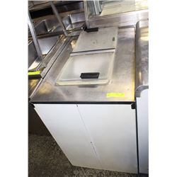 FLIP TOP ICE CREAM FREEZER